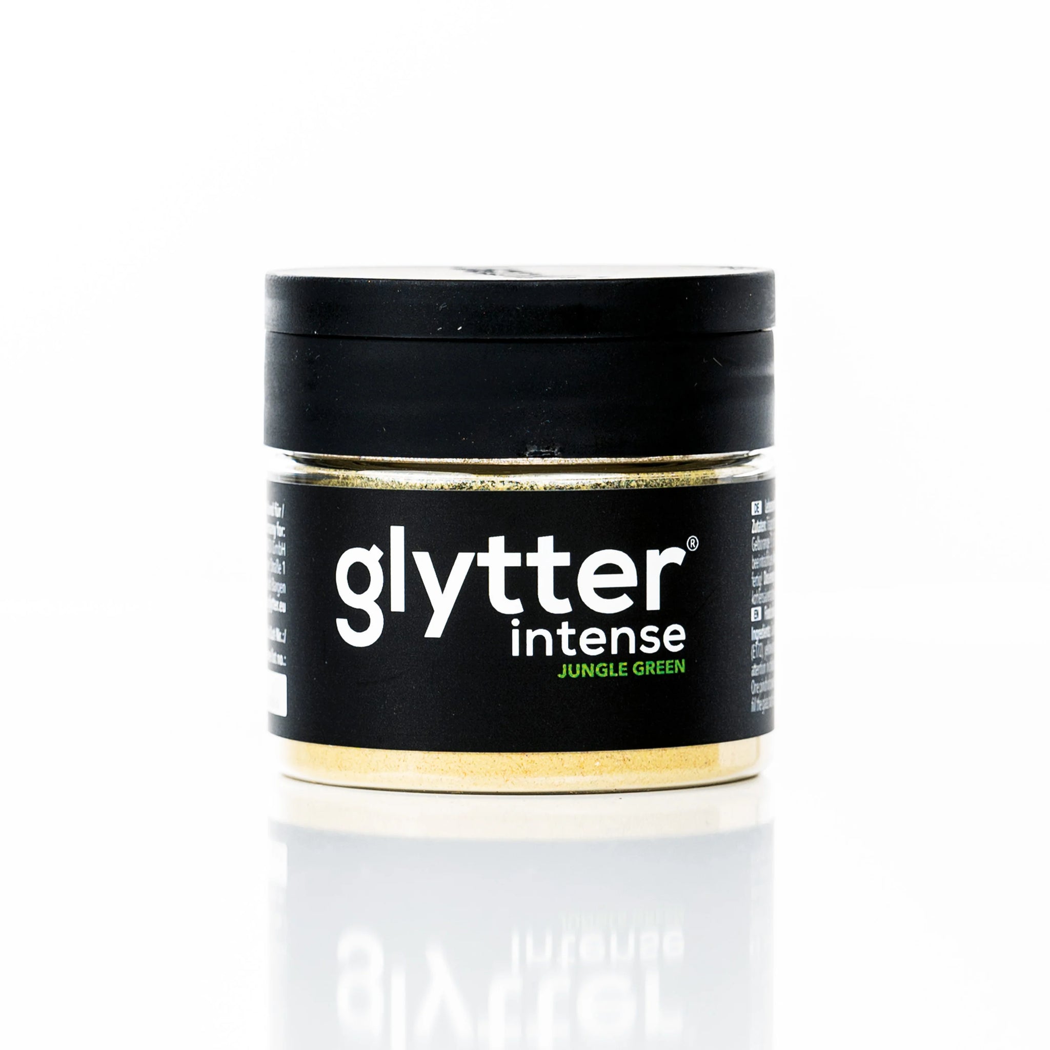 Glytter® Intense - Jungle Green - Drinkbare glitter - Extra kleurintensief glytterpoeder - Groen - 10g