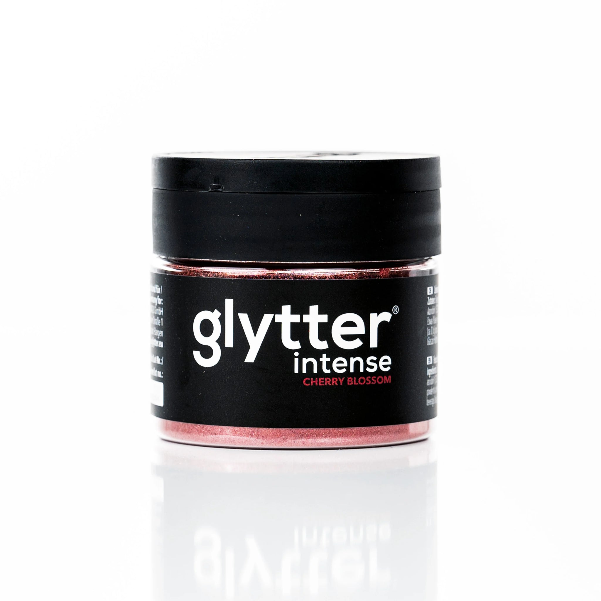 Glytter® Intense - Cherry Blossom -  Drinkbare glitter - Extra kleurintensief glytterpoeder - Rood - 10g
