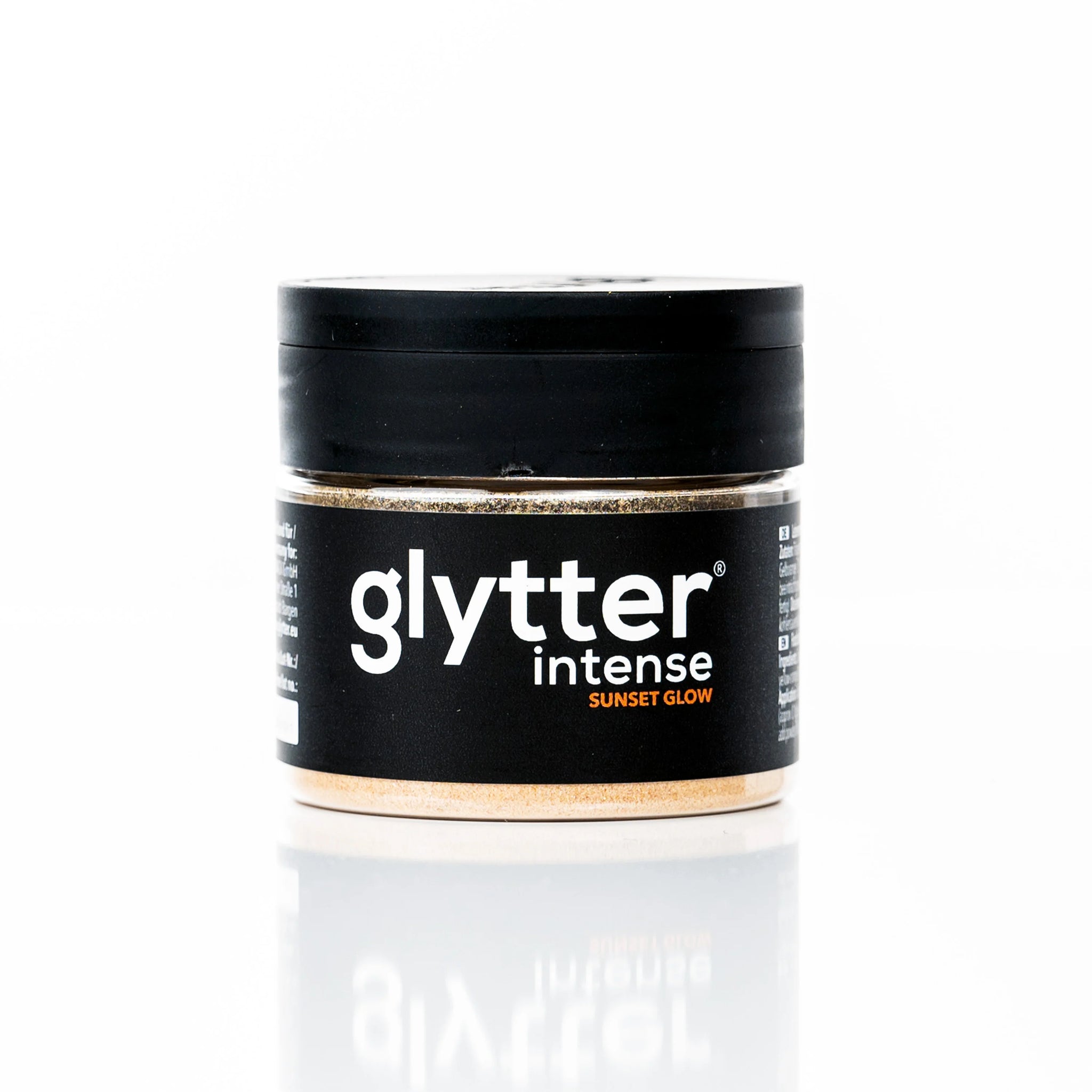 Glytter® Intense - Sunset Glow - Drinkbare glitter - Extra kleurintensief glytterpoeder - Geel - 10g