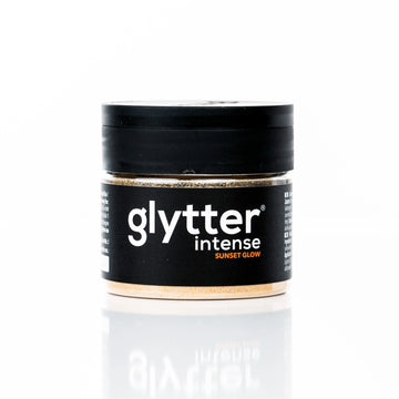 Glytter® Intense - Sunset Glow - Drinkbare glitter - Extra kleurintensief glytterpoeder - Geel - 10g