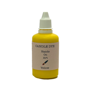 MGM Trading® - Hands on art - Candle dye - Kleurstof voor kaarsvet - 20 ml - 1 fles - Hoog Geconcentreerd - Geel