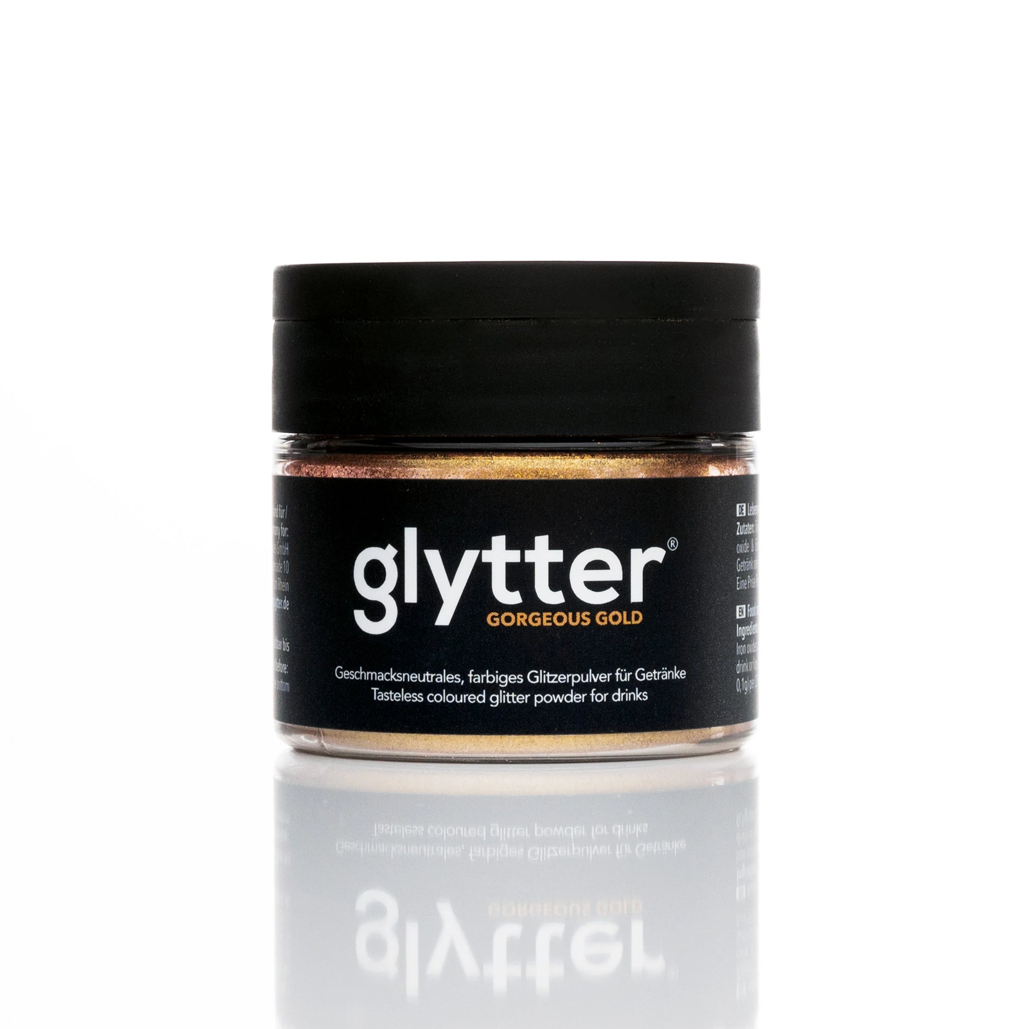 Glytter® - Gorgeous Gold - Drinkbare glitterpoeder - Goud - 10g