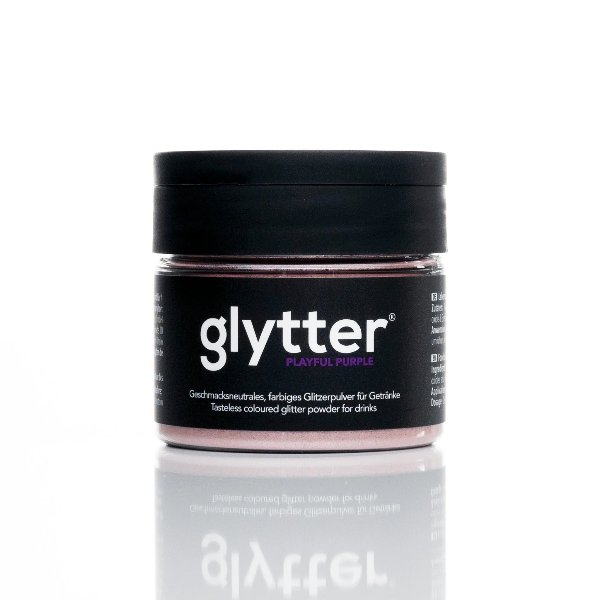 Glytter® - Playful Purple - Drinkbare glitterpoeder - Paars - 10g