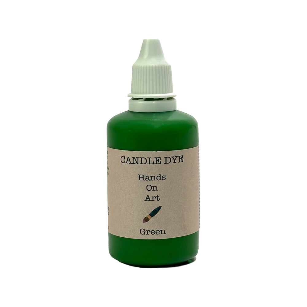 Hands On Art – Groene kaarsen kleurstof voor creatieve kaarsen - Candle dye - 50ml