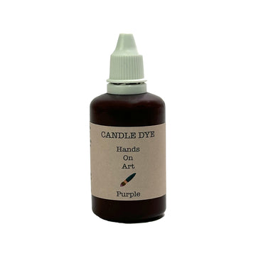 Hands On Art – Paarse kaarsen kleurstof voor creatieve kaarsen - Candle dye - 50ml